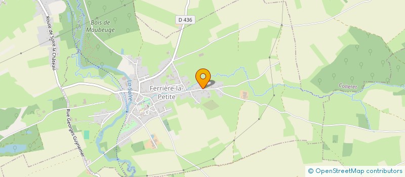 localisation de l'entreprise AJB ENERGIE  CERFONTAINE