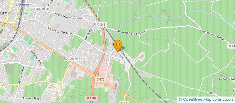 localisation de l'entreprise AJB FUTUR à SAINT-EMILION