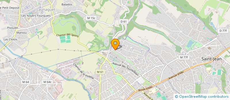 localisation de l'entreprise AJB GROUP HOLDING  BONREPOS-RIQUET