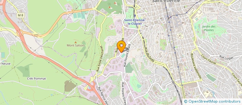 localisation de l'entreprise AJBIAIS  SAINT-ETIENNE