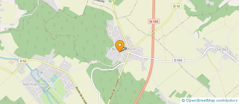 localisation de l'entreprise AJBMO  LE BOULAY-MORIN