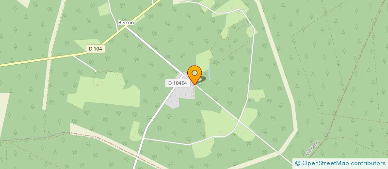 localisation de l'entreprise AJC 33 - ASSOCIATION POUR LA JEUNESSE CARCANAISE 33  CARCANS