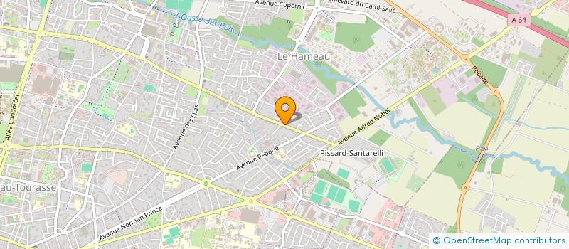 localisation de l'entreprise AJC à PAU