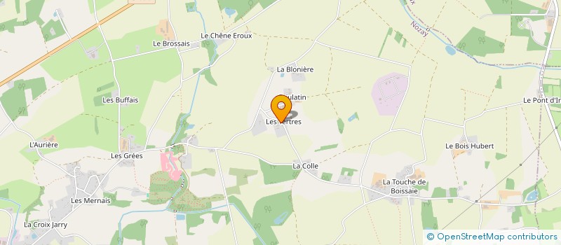 localisation de l'entreprise AJC à NOZAY