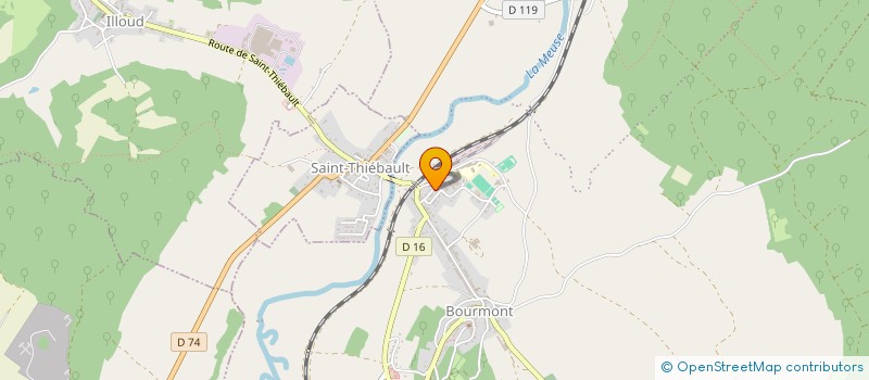 localisation de l'entreprise AJC à BOURMONT-ENTRE-MEUSE-ET-MOUZON