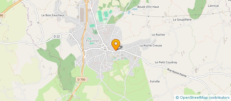 localisation de l'entreprise AJC AND CO à PLAINTEL