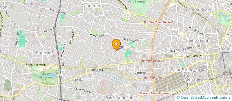 localisation de l'entreprise AJC AUDIT à BORDEAUX