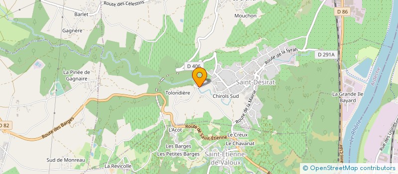 localisation de l'entreprise AJC ENERGIE  SAINT-DESIRAT