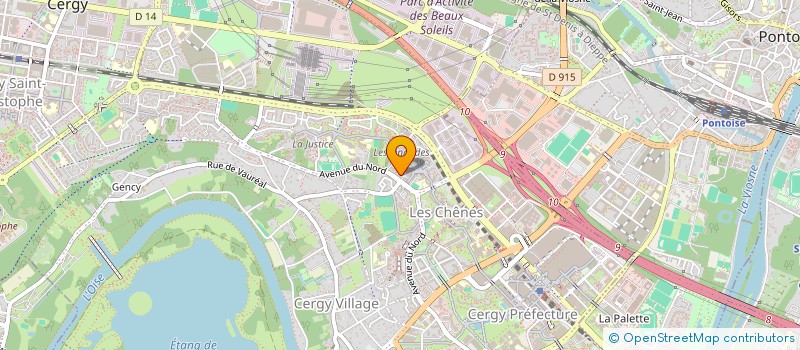 localisation de l'entreprise AJC GLASS  LE PONTET