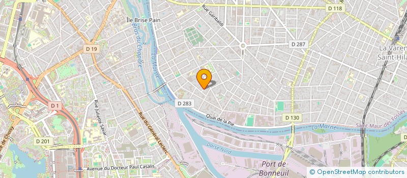 localisation de l'entreprise AJC IMPORT à SAINT-MAUR-DES-FOSSES