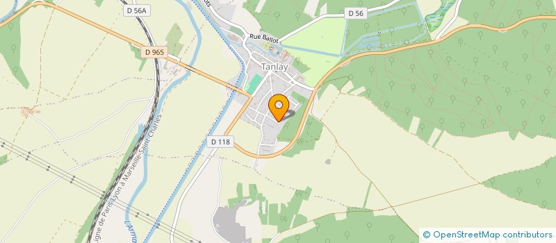 localisation de l'entreprise AJC INVEST  TANLAY