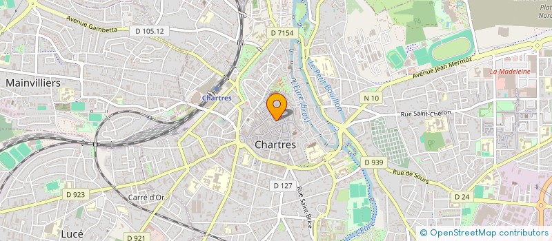 localisation de l'entreprise AJC MAINTENANT à CHARTRES