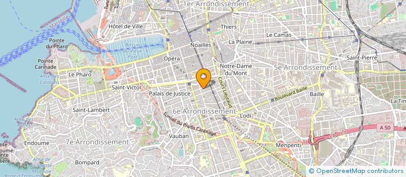 localisation de l'entreprise AJC PARTICIPATIONS  MARSEILLE