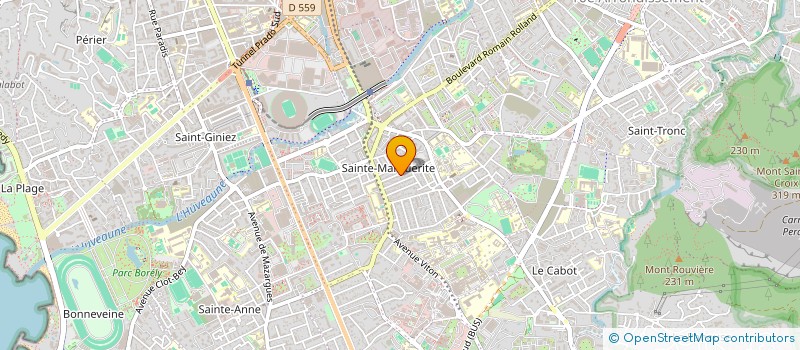localisation de l'entreprise AJC ROBINETTERIE à MARSEILLE