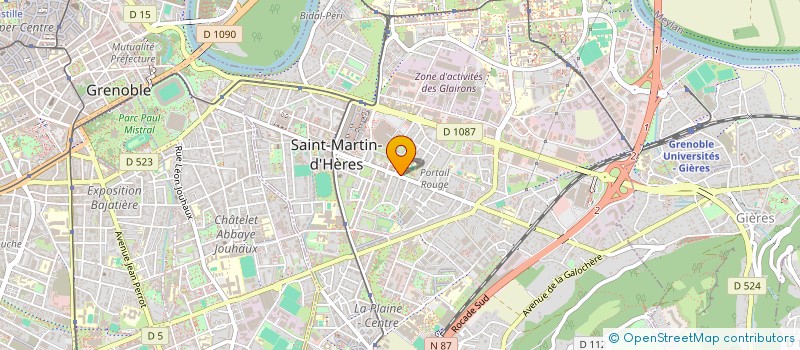 localisation de l'entreprise AJC1703  SAINT-MARTIN-D'HERES