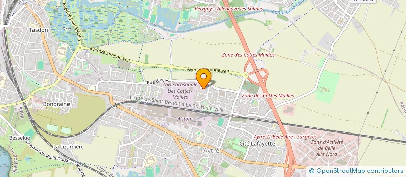 localisation de l'entreprise AJCA  AYTRE