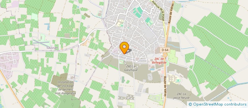 localisation de l'entreprise AJCB IMMO  SERIGNAN