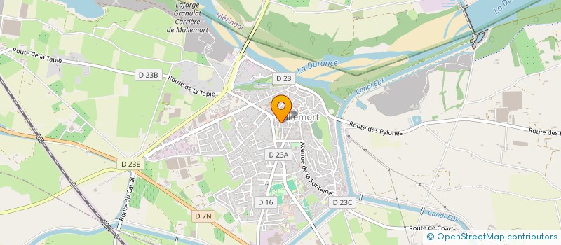 localisation de l'entreprise AJCD à MALLEMORT