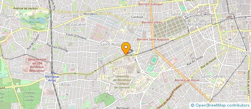 localisation de l'entreprise AJCL  BORDEAUX