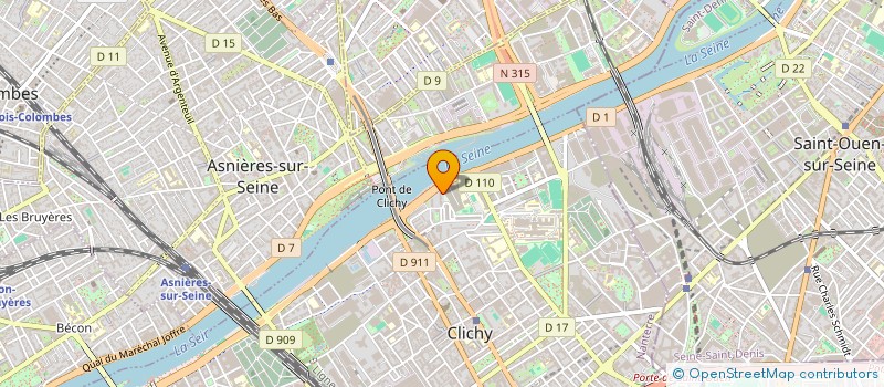localisation de l'entreprise AJCM à CLICHY