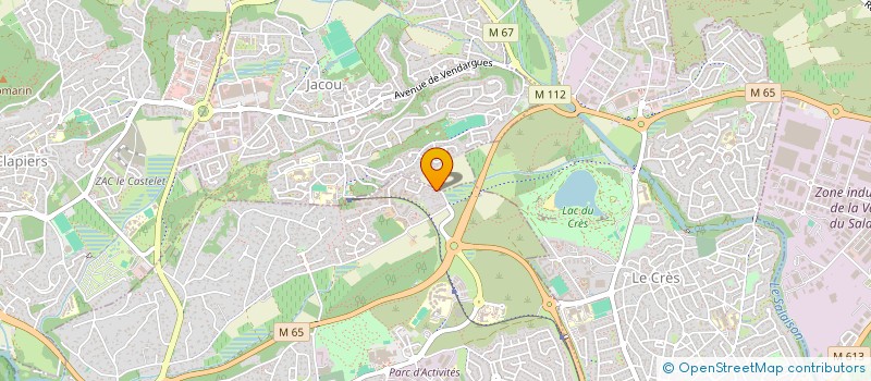 localisation de l'entreprise AJCM à CASTELNAU-LE-LEZ