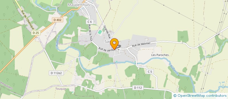 localisation de l'entreprise AJD ENVIRONNEMENT à SERRIS
