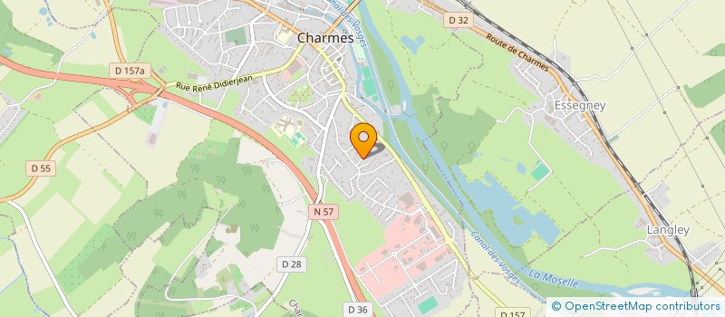localisation de l'entreprise AJDARPASIC à CHARMES
