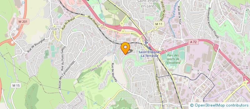 localisation de l'entreprise AJDC  SAINT-ETIENNE