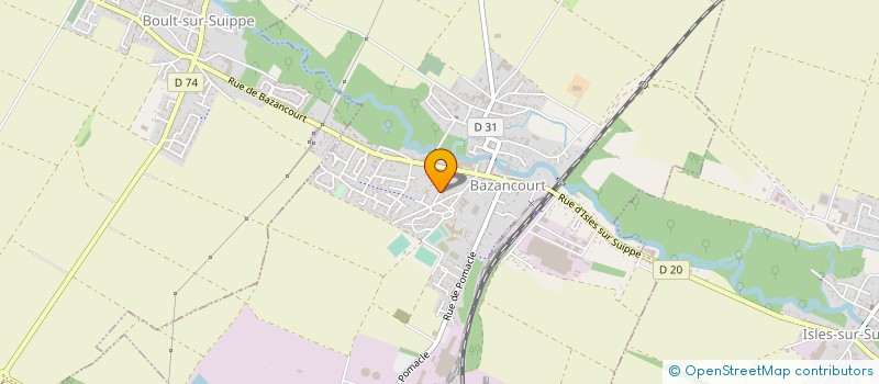 localisation de l'entreprise AJDC  BOURGOGNE-FRESNE