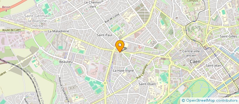 localisation de l'entreprise AJDC RENOVATION à CAEN