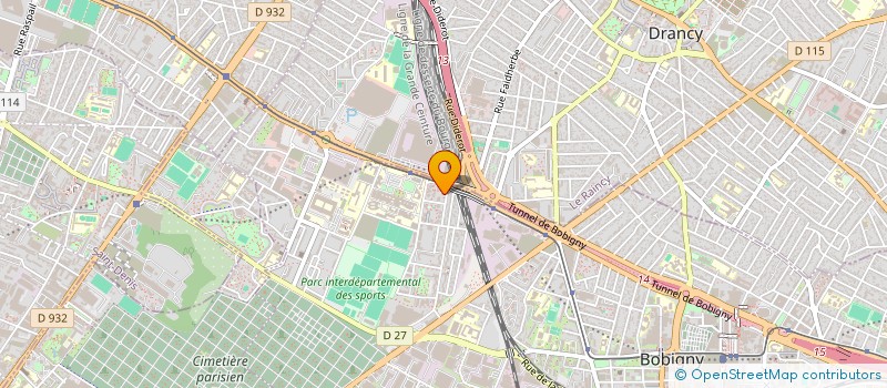 localisation de l'entreprise AJDIGUE  BOBIGNY