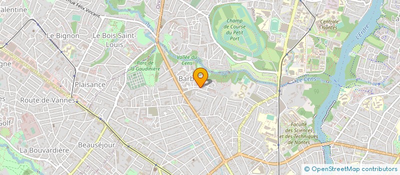 localisation de l'entreprise AJDIS à NANTES