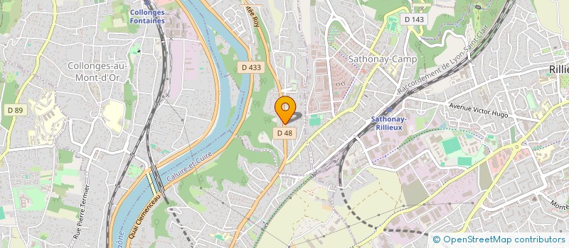 localisation de l'entreprise AJDP PATRIMOINE  FONTAINES-SUR-SAONE