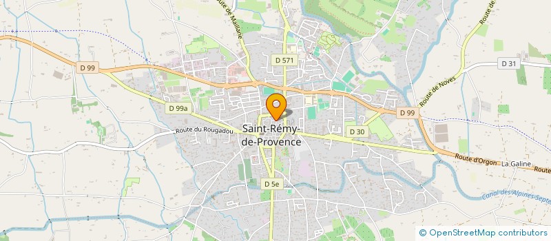 localisation de l'entreprise AJE CONCEPT COWORKING à SAINT-REMY-DE-PROVENCE