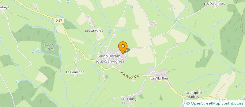 localisation de l'entreprise AJE INVEST  SAINT-BERAIN-SOUS-SANVIGNES