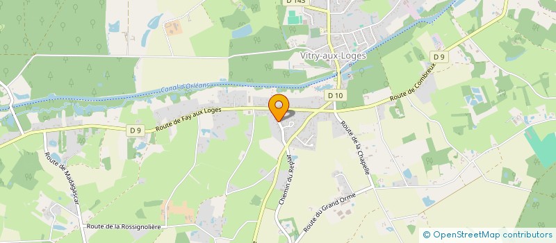 localisation de l'entreprise AJE-M  VITRY-AUX-LOGES
