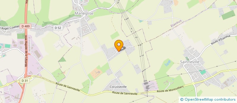 localisation de l'entreprise AJE POULAIN  MANEGLISE