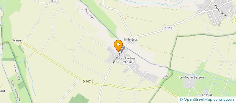 localisation de l'entreprise AJE PROJETS  SAINT-MEDARD-D'AUNIS