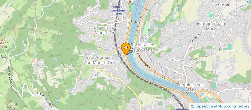 localisation de l'entreprise AJE3000  SAINT-ROMAIN-AU-MONT-D'OR