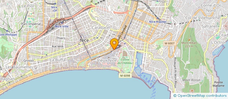 localisation de l'entreprise AJECO PLUS à NICE