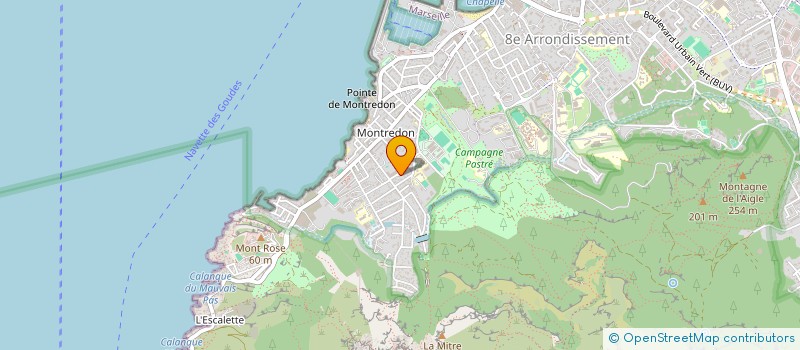 localisation de l'entreprise AJEE SOCRATE à MARSEILLE