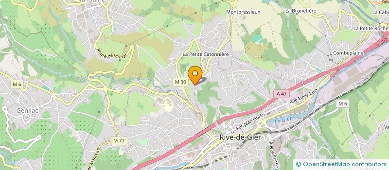 localisation de l'entreprise AJEELITY  SAINT-MARTIN-LA-PLAINE