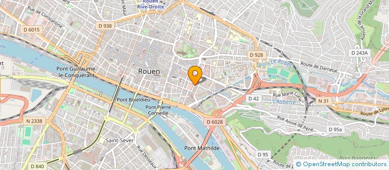 localisation de l'entreprise AJEGO à ROUEN