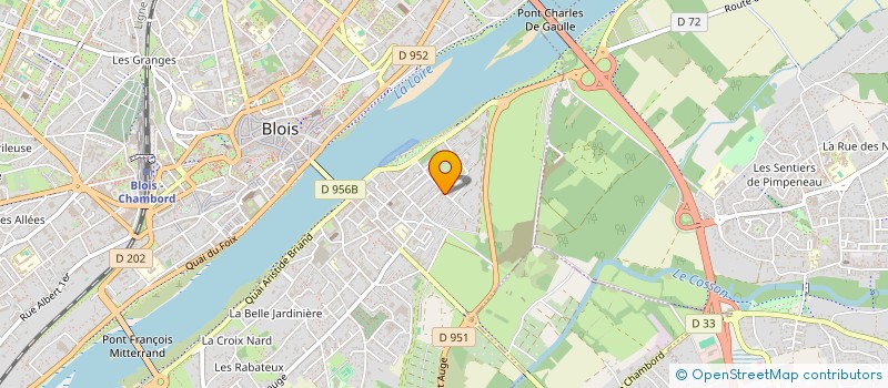 localisation de l'entreprise AJEL  BLOIS