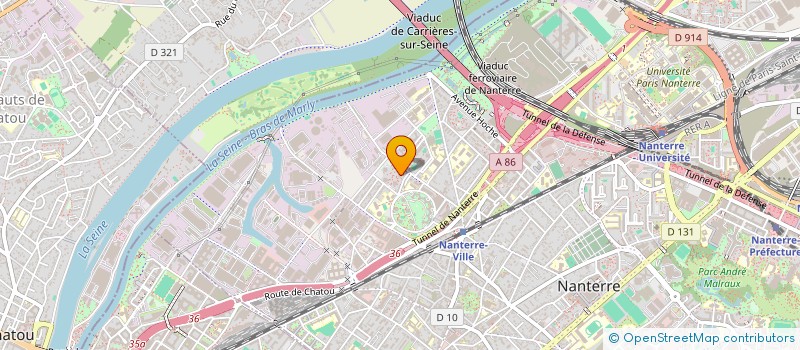 localisation de l'entreprise AJEMPUNM  NANTERRE