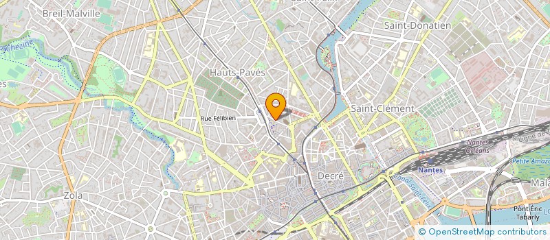 localisation de l'entreprise AJENCE à NANTES