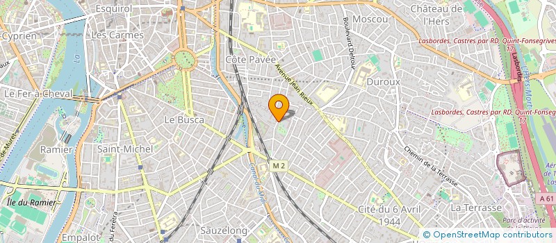 localisation de l'entreprise AJEP CIVILE IMMOBILIERE à TOULOUSE