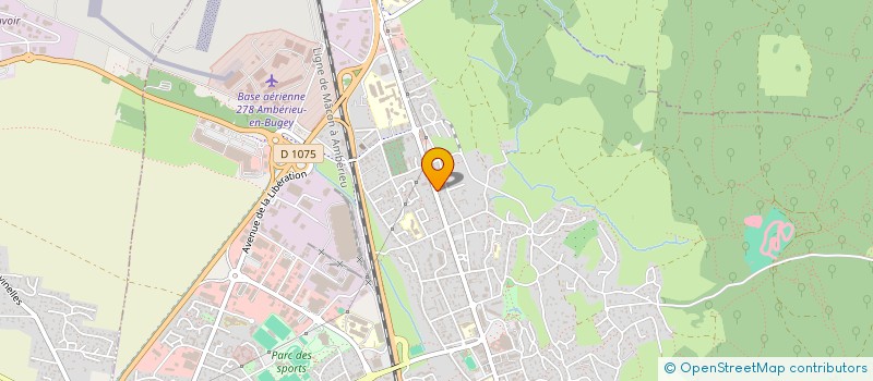 localisation de l'entreprise AJETI IMMOBILIER  AMBERIEU-EN-BUGEY