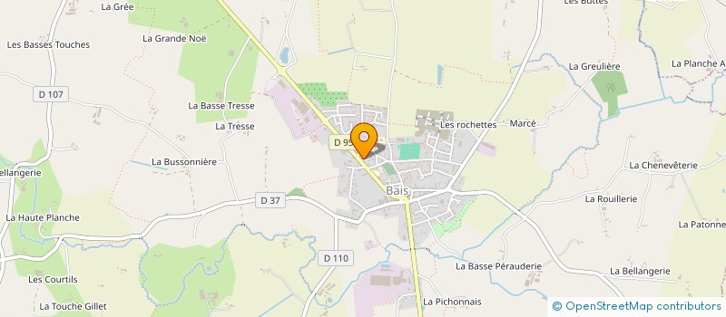 localisation de l'entreprise AJF AND CO  SAINT-GREGOIRE