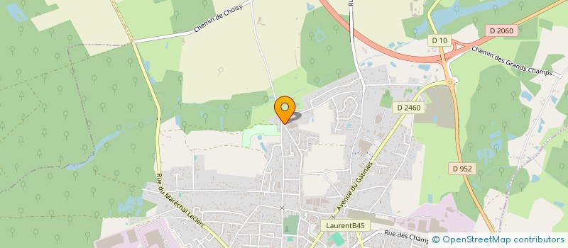 localisation de l'entreprise AJF ENERGIES à CHATEAUNEUF-SUR-LOIRE